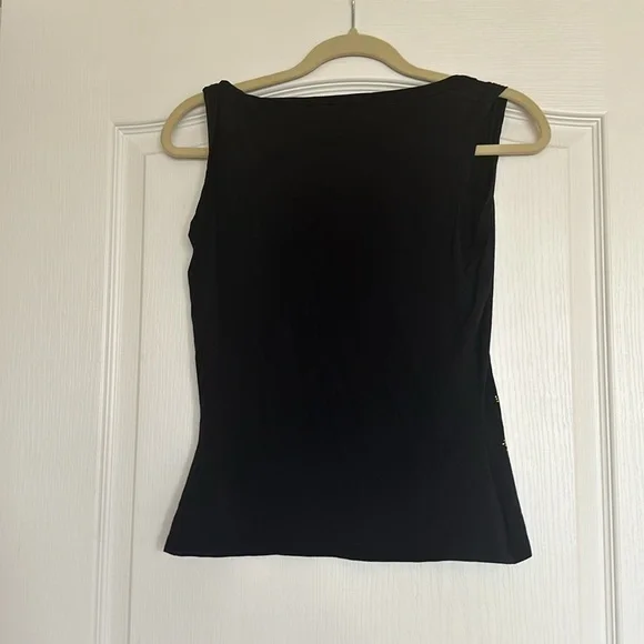 ST. JOHN CAVIAR top. Size Small - Picture 5 of 6